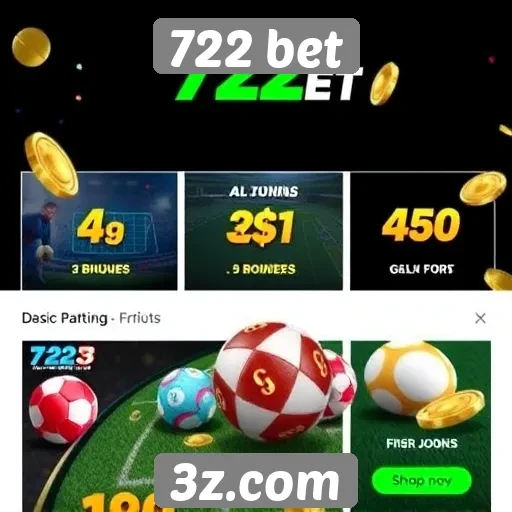Promoções e bônus disponíveis no 722 bet